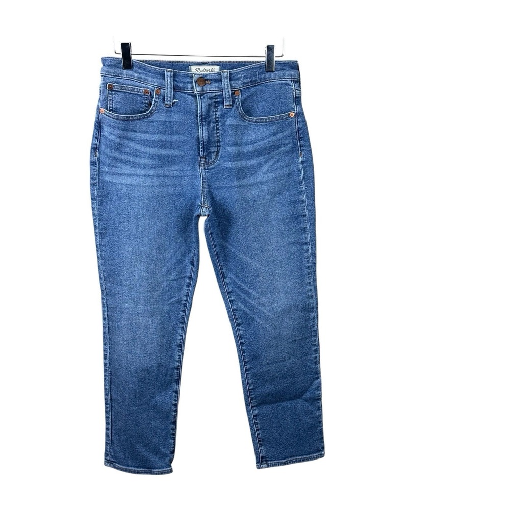 Madewell Jeans Womens 27P Blue The Perfect Vintage Jean High Rise Tapered‎ Denim